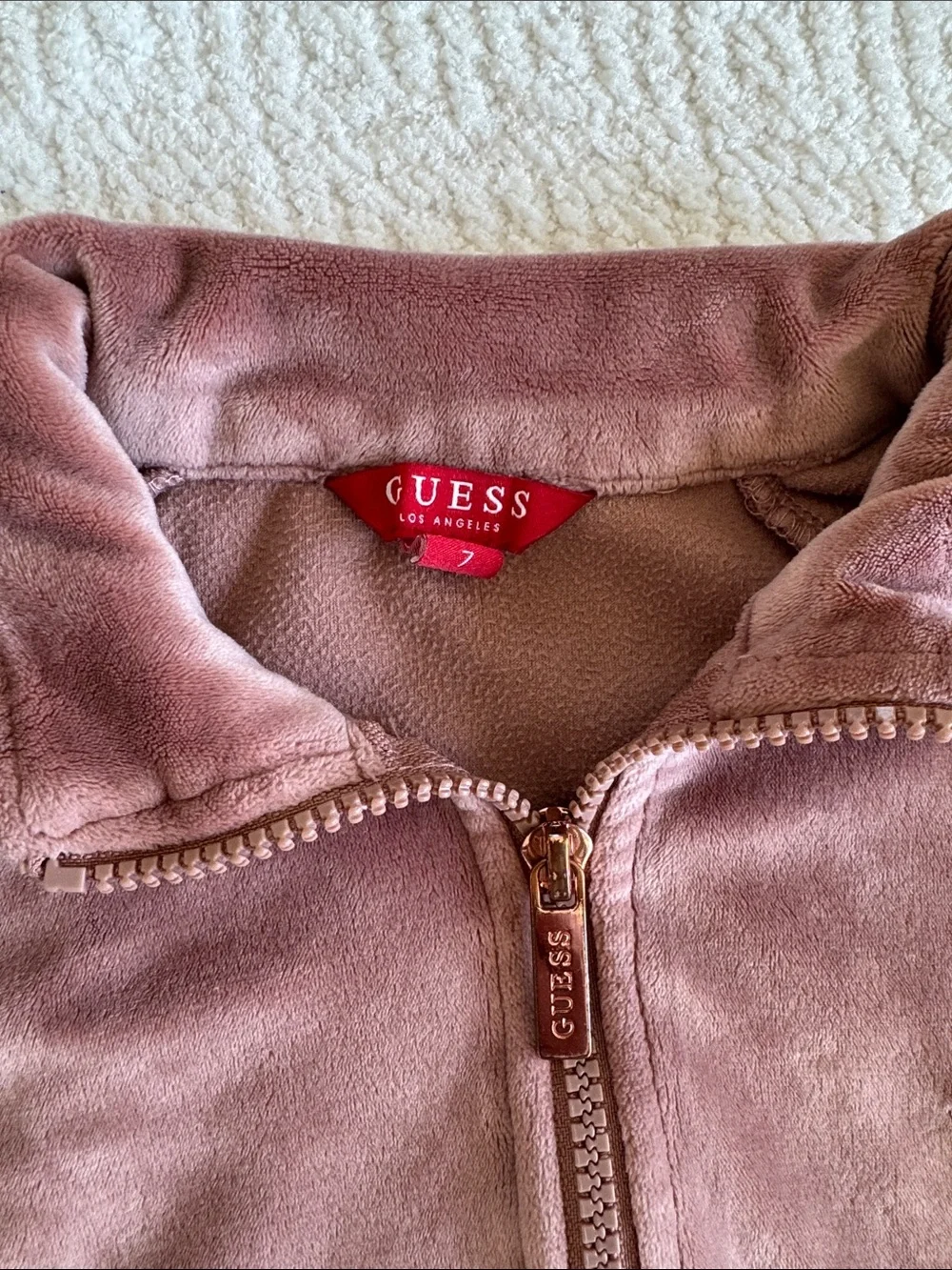 Guess plush velour